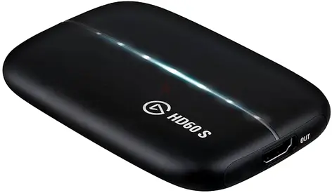 Elgato HD60 S USB30 External Capture Card for Streaming and Recording