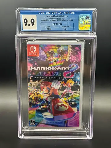 Nintendo Switch Mario Kart 8 Deluxe - Sealed and Graded 9.9