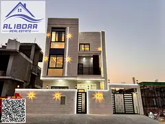 Luxury villa with a rooftop terrace for sale in Al Zahiya, Ajman