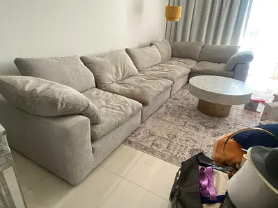 Amazing Condition Pan __ Home pianca feather filled Modular Sofa Sets