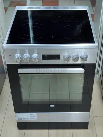 Beko stove ceramic electric top 4 hobs 60by60 cm size  Excellent condition perfect working