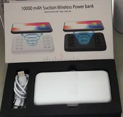 Suction Wireless Power Bank 10000 mAh