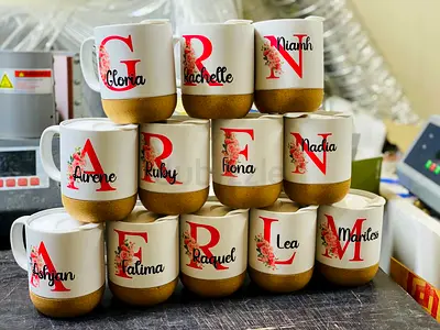 Personalized Name Mugs Collection