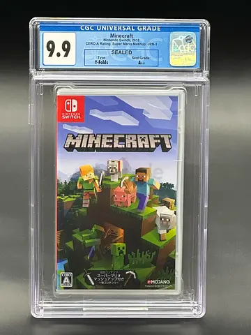 Sealed Minecraft Game for Nintendo Switch - Pristine Condition