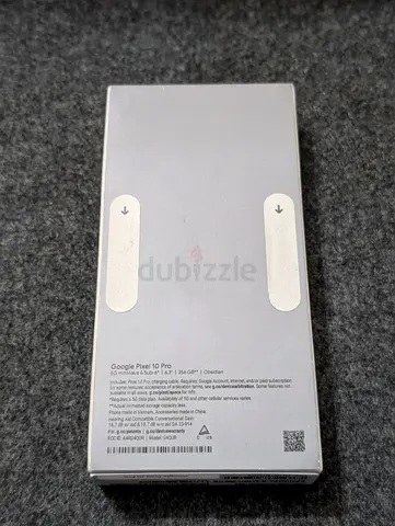 Google pixel 10 pro 256 gb black