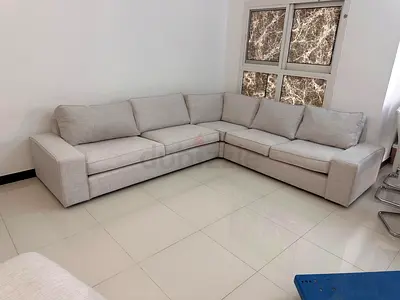 Looks great Condition Ikea Kivik Corner Sofa Beige