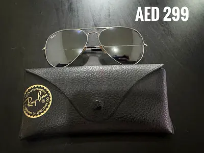 Ray-Ban Aviator Sunglasses – Silver/Black