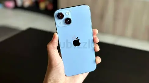 Apple iPhone 14 in stunning blue color