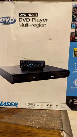 Multi-Region DVD Player with Remote