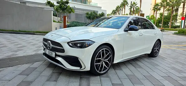 2024-Mercedes Benz C200-Full option-Excellent Condition-1 Year Warranty-Bank Finance Available