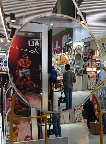 Modern Round Mirror for a Stylish Touch