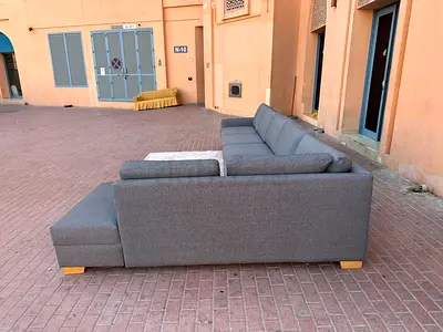 Perfect Like new Ikea Sorvoline Sofa L Shape Sofa dark gray