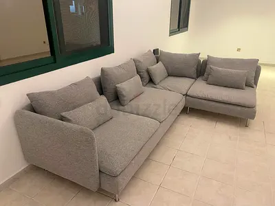 Ikea Sodhremn Corner Sofa Light gray