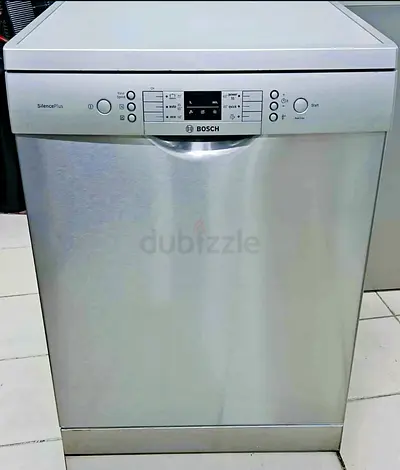 Bosch Dishwasher – 3 Rack System – Germany Made – Silver Color