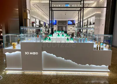 Luxury Mall Kiosk Fabrication | Custom Design  Fit-Out