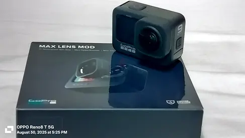 GoPro Hero 9 with Max Lens Mod - Excellent Condition