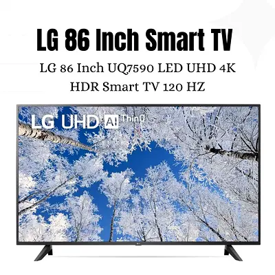 LG 86 Inch 4K UHD HDR Smart LED TV | 86UQ7590 | Warranty | Free Delivery
