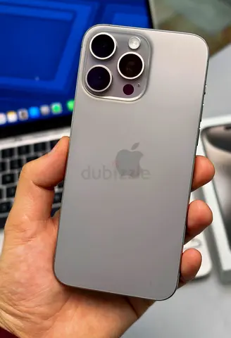 Iphone 15 pro max 256 gb dual sim Urgent sale