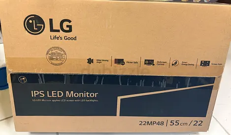 LG IPS LED Monitor - 22 inch, Perfect for Home and Office Use