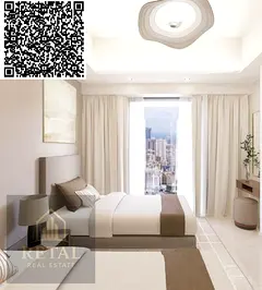 Excellent location in the heart of Ajman. Own for 54,000. Three rooms, a hall and a maid's room.