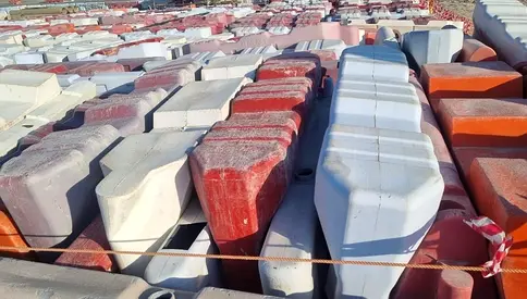 Plastic safety Barriers Available for Sale