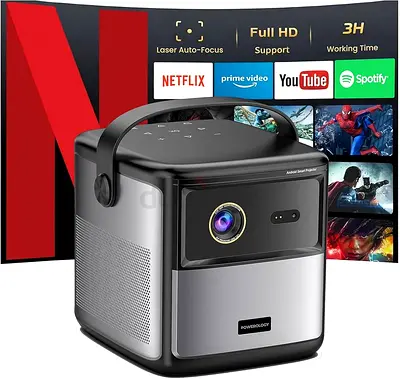 Brand New 2025 Canadian Projector with 3-Hour Battery Life – Original Price 1850