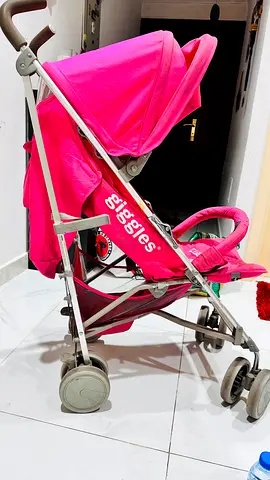 Giggles Lightweight Stroller in Pink