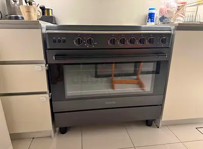 Toshiba Cooker TBA-36LMG5G089KS Charcoal Grey 90cm