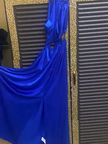 Elegant Royal Blue Dress