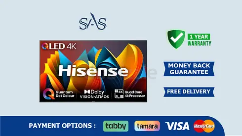 Hisense 50 inch Tv | QLED 144Hz | New | Free Delivery | Warranty | 50A6NTUK
