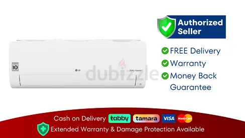 Split AC 2 Ton LG Dual Inverter Air Conditioner ● Brand New | 1 Year Warranty | FREE Delivery