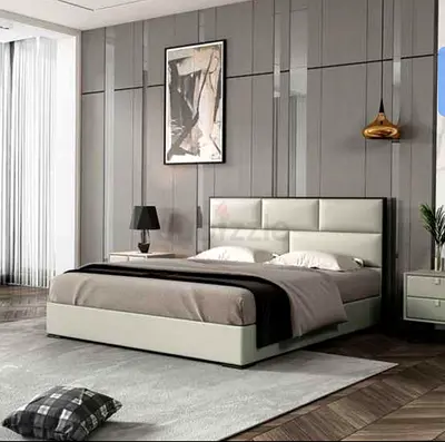 Brand new Queen size bed storage bed nd medical mattress family bed Queen bed