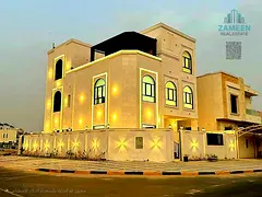 Villa in aamrah corner villa 7rooms majles and living room land area 3150 sq building area 4100 sq p