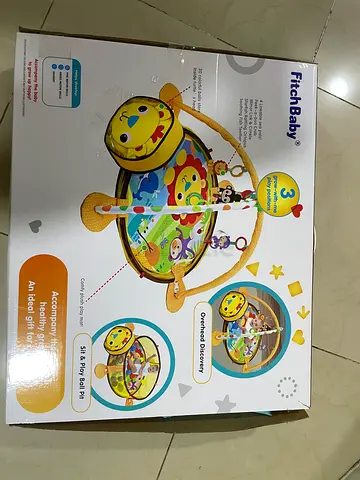 FitchBaby Activity Play gym and mastela baby-toddler rocker