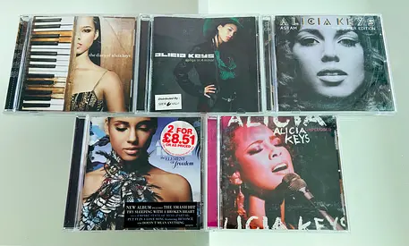 5 Alicia Keys Music CD’s