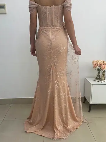 Elegant Summer Evening Gown