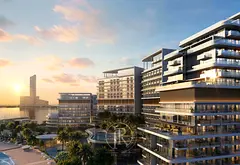 Nasim Al Bahr Residences waterfront development located on Al Marjan Island,