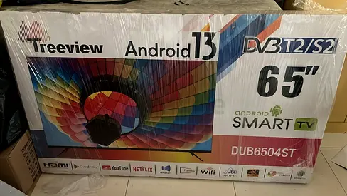 Treeview 65 Android Smart TV - Brand New