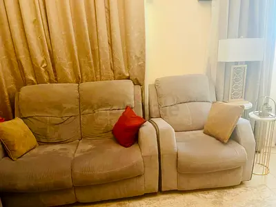 Two seater and single seat recliner for sale