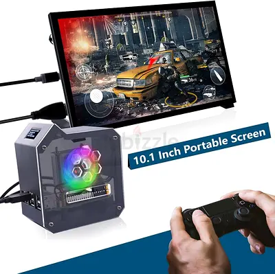 GeeekPi Mini Tower Kit for Raspberry Pi 5, Case with ICE Tower Cooler