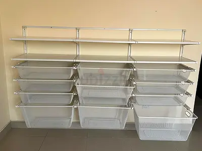 IKEA Storage Sysyem with Baskets