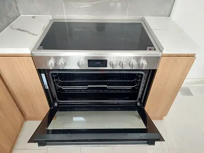 Latest Beko Brand 5 Hobs Full Electric Ceramic Cooker Range Size 90×60 cm