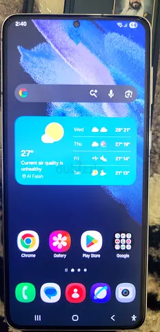 Samsung s21 plus with box TRA Model