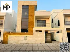 A very luxurious villa with personalized finishes in one of Ajman's most prestigious areas. Free