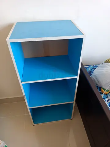 Blue Bookshelf/organiser/cupboard for Sale