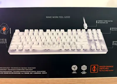 Razer Blackwidow Keyboard - Mercury White