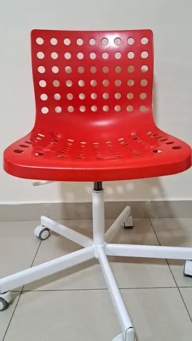 a red chair