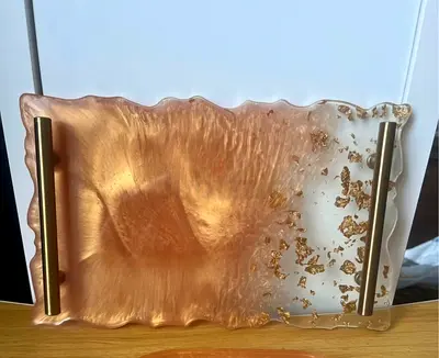 New Gold Resin Tray