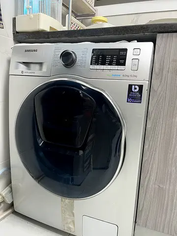 2 in 1 Samsung Front Load Washer machine and dryer with 2 doors