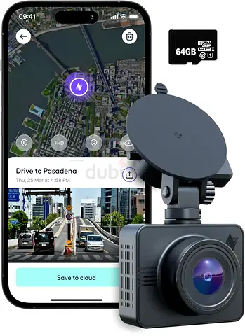 Nexar Beam GPS Dash Cam Unlimited Cloud Storage